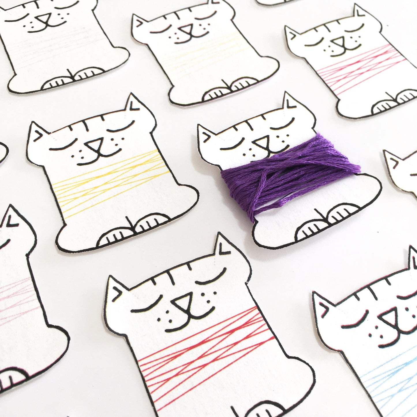 Bobinas de bordado imprimibles