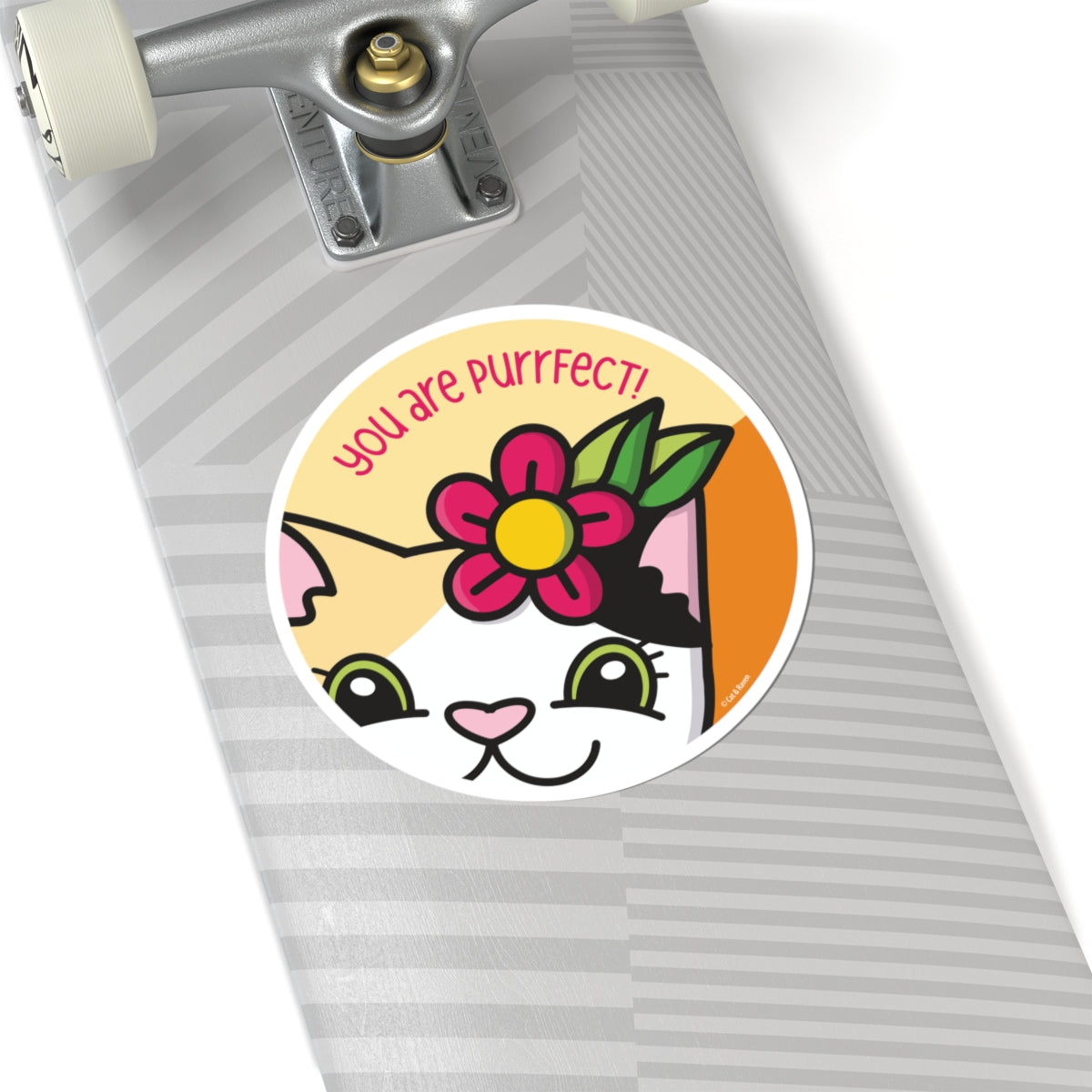 You are purrfect Kiss-Cut Sticker
