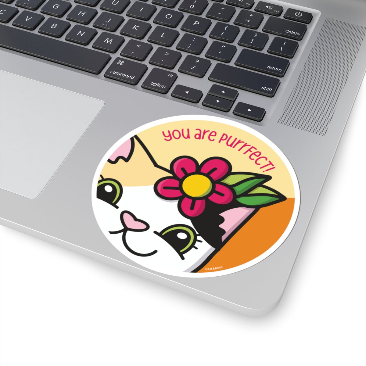 You are purrfect Kiss-Cut Sticker
