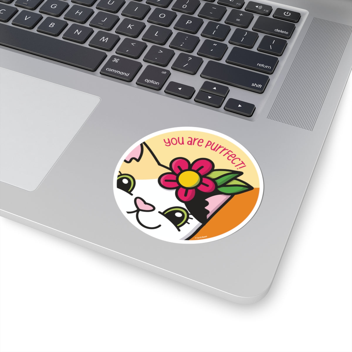 You are purrfect Kiss-Cut Sticker